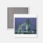 Towerbrug 's nachts, Londen, Engeland Magneet (Voorkant / Achterkant)