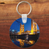Towerbrug - Sacramento, CA Sleutelhanger (Voorkant)