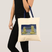 Towerbrug: Schatten op Thin Ice Tote Bag (Voorkant (product))