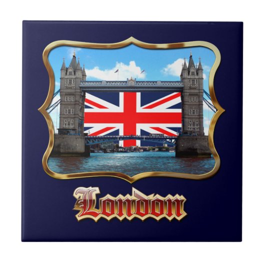 Towerbrug Tegeltje (Voorkant)