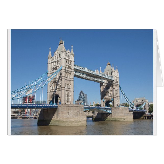 Towerbrug Thames Londen (Voorkant Horizontaal)