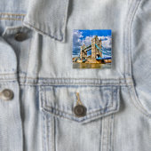 Towerbrug Vierkante Button 5,1 Cm (In situ)