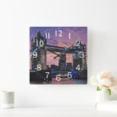 Towerbrug (VK) Sunset Vierkante Klok (Huis)