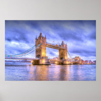Towerbrug zonder grenzen poster