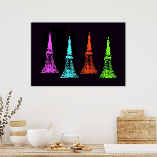 Towerenkool Tokyo Poster (Keuken)