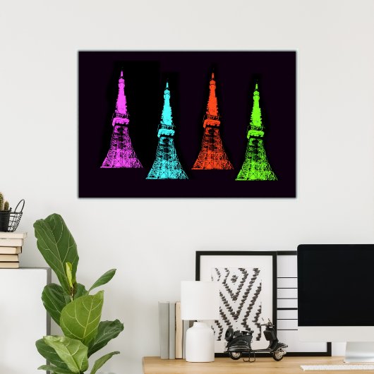 Towerenkool Tokyo Poster (Thuiskantoor)