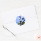 Towering Texas Blue Bonnets Ronde Sticker (Envelop)