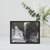 Towering Waterfall Watkins Glen Briefkaart (Staand voorkant)