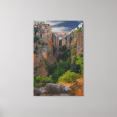TOWERK VAN BOVEN — RONDA, SPANJE CANVAS AFDRUK (Voorkant)
