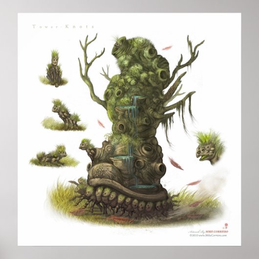 Towerknoppen Poster (Voorkant)