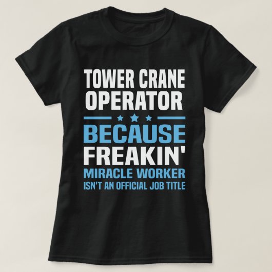 Towerkraan T-shirt (Design voorkant)