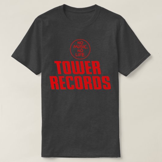 Towerrecords T-shirt (Design voorkant)
