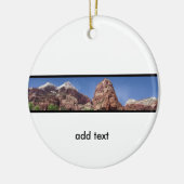 Towers van de Maagdenpanoramiek Keramisch Ornament (Links)