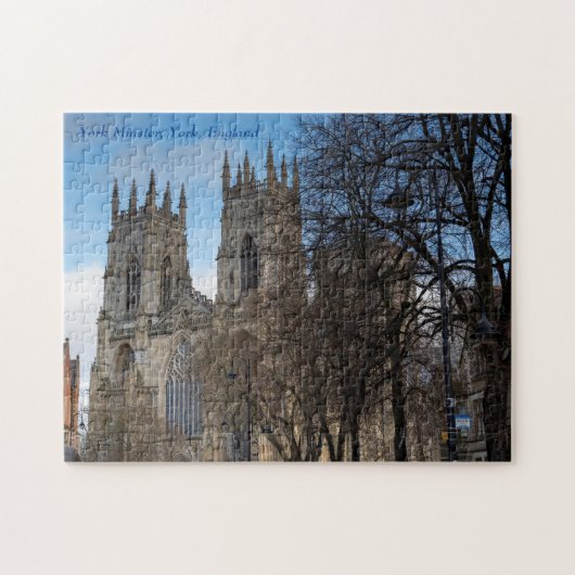 Towers van York Minster, Engeland, Jigzaag Puzzle Legpuzzel (Horizontaal)