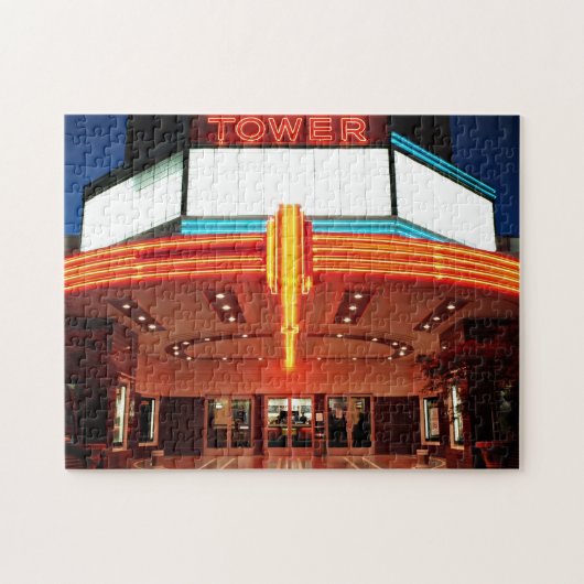 Towertheater, Sacramento, Californië Legpuzzel (Horizontaal)