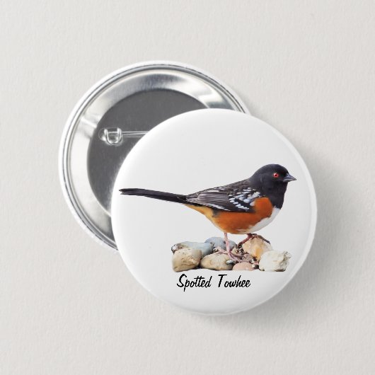 TOWHEE RONDE BUTTON 5,7 CM (Voorkant /achterkant)