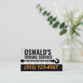 Towiekenbedrijf Metal Professional Tow Hook Visitekaartje (Staand voorkant)