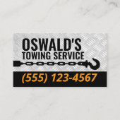 Towiekenbedrijf Metal Professional Tow Hook Visitekaartje (Voorkant)