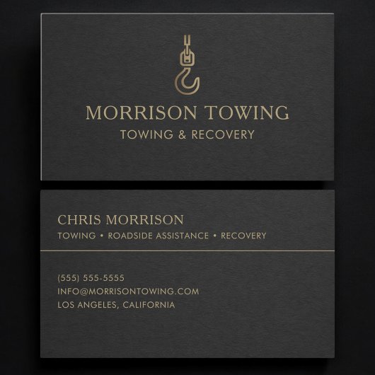 Towing Company Visitekaartje