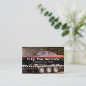 Towing Service company Visitekaartje (Staand voorkant)