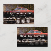 Towing Service company Visitekaartje (Voorkant / Achterkant)
