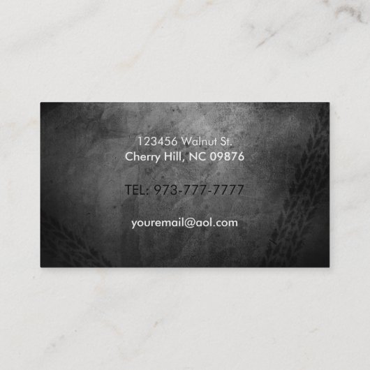 Towing Slogans Visitekaartje (Achterkant)