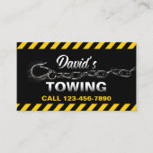 Towing Truck Car Hauling Service Visitekaartje (Voorkant)