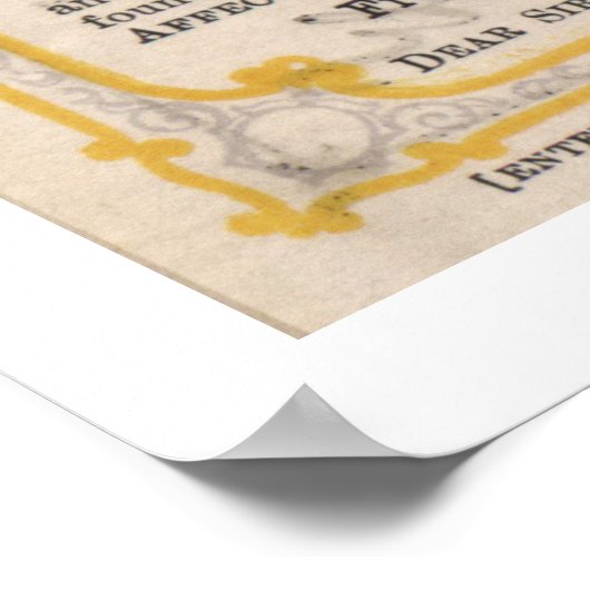  Towles Cholera Cure Advertisement Poster (Hoek)