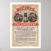  Towles Cholera Cure Advertisement Poster (Voorkant)