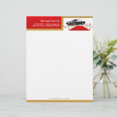Town Car Letterhead Gepersonaliseerd Briefhoofd (Staand voorkant)