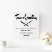 Town & Country Restaurants, Chicago, IL Vierkante Klok (Huis)