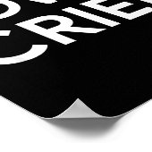 Town Crier Breaking News Journalist Reporter Press Poster (Hoek)