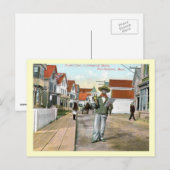 Town Crier Commercial St., Provincetown, Vintage Briefkaart (Voorkant / Achterkant)