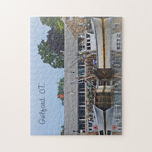 Town Dock Puzzle Legpuzzel (Verticaal)