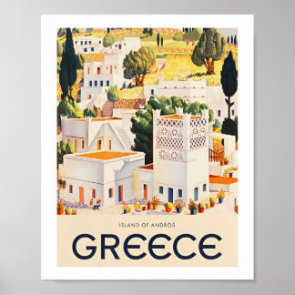 Town  Griekenland Travel Posters