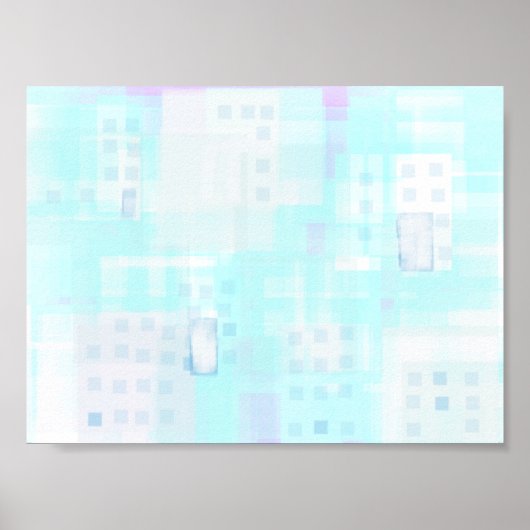 Town Misty Poster (Voorkant)