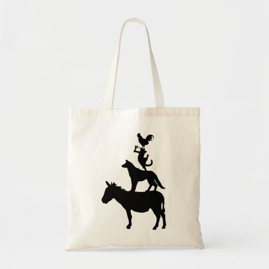 Town Musicians of Bremen Tote Bag (Voorkant)