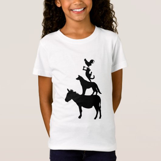 Town Musicians of Bremen Tshirt (Voorkant)