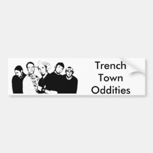 Town Oddities 4 bumpersticker