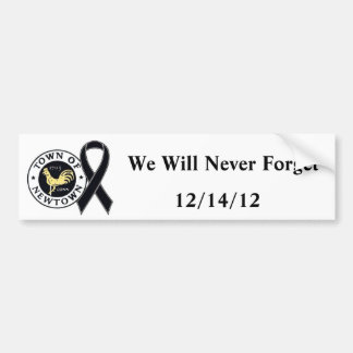 Town of Newtown Tribute Bumpersticker