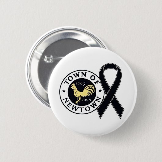 Town of Newtown Tribute Button (Voorkant /achterkant)