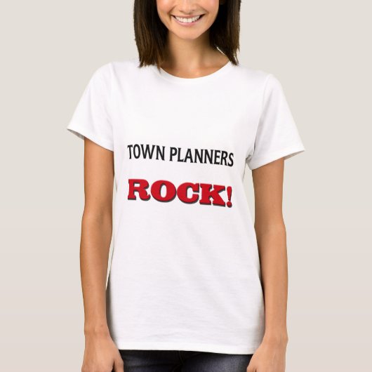 Town Planners Rock T-shirt (Voorkant)
