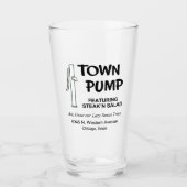 Town Pump Restaurant, Chicago, Verenigde Staten Glas (Voorkant)