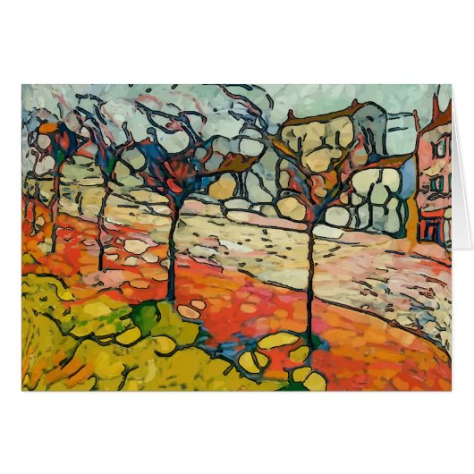 Town Street, Matisse Style (Voorkant Horizontaal)