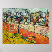 Town Street, Matisse Style Poster (Voorkant)