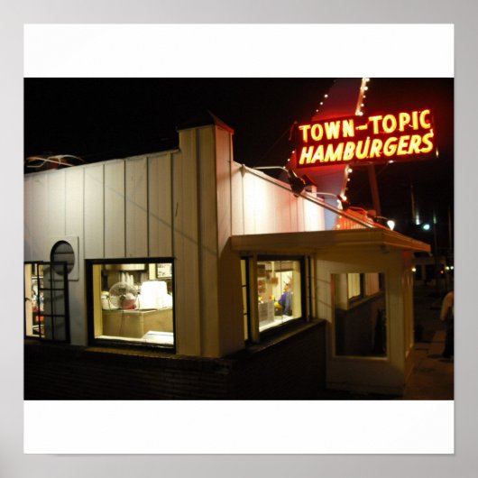 Town Topic Hamburgers Poster (Voorkant)