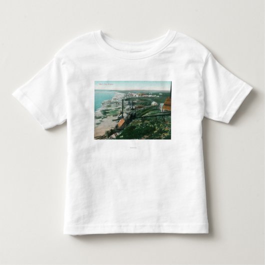 Town Uitzicht and WaterfrontBluff City, AK Kinder Shirts (Voorkant)