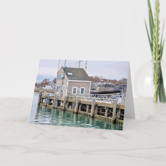 Town wharf Februari Kaart (Voorkant)