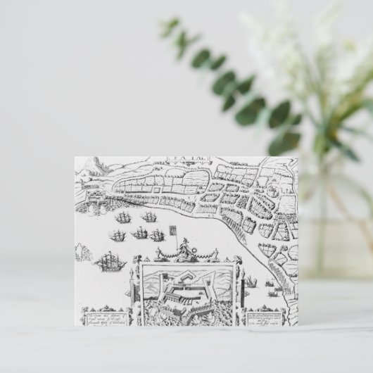 Towne en Platforme van Fayall Briefkaart (Staand voorkant)