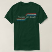 Townes Van Zandt Biker Style TShirt (Design voorkant)